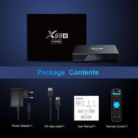 TV Box X98H Pro con Puerto de Entrada y Salida HD, Allwinner, 4GB de RAM, Android 12, WiFi 6 Dual de 2.4G/5G, Alta Velocidad, Resolución 4K