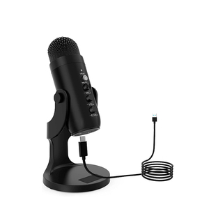 <span class=keywords><strong>Mic</strong></span> USB Ngưng Tụ Chuyên Nghiệp, Micrô Thu Âm Chơi Game Trên Youtube Cho Máy Tính Để Bàn Và Máy Tính Xách Tay, Vlog - Product Image 1