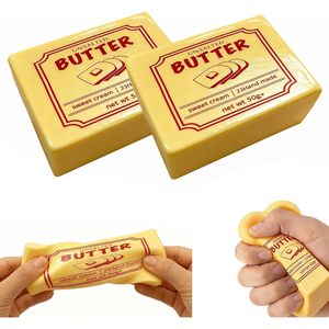 Butter <b>Squishy</b> Fidget Toy 50g PU Soft Stress Relief Cube for Adults Unisex Made in CN - Product Image 5