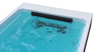 สระว่ายน้ำแบบ Endless Pool ขนาด 12 เมตร พร้อมอ่างน้ำร้อนกลางแจ้งในตัว ระบบสปาว่ายน้ำพร้อมระบบนวดจากุซซี่ ระบบ Balboa และปั๊มน้ำแบบเทอร์ไบน์สำหรับเล่นกระดานโต้คลื่น - Product Image 4