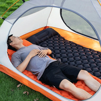 E-RIKE Tapis de camping ultraléger pour l'extérieur, matelas gonflable imperméable en TPU, matelas auto-gonflant avec oreiller