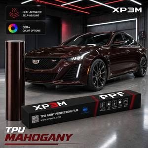 Vinilo para Envoltura de Autos XP3M Peach Rosewood OEM Gloss TPU Color PPF de 7.5 Mil, Autoregenerable, Antiarañazos, Antiamarilleo, con Canales de Liberación de Aire - Product Image 1