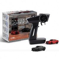 Voiture RC Turbo Racing C75 RTR 1/76 2.4G RWD Mini Truck Sportive Tout-Terrain avec Lumières LED, Modèle Entièrement Proportionnel pour Enfants