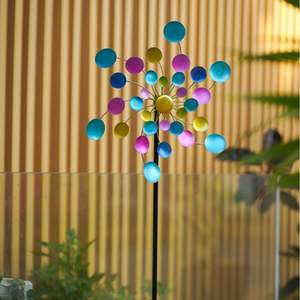 Metall Yard Craft Dekore Wind Spinner Metall Windmühle Garten Ornamente - Product Image 4