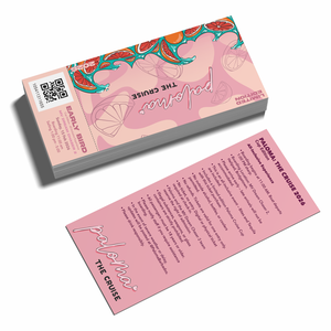 Raffle Card Raffle Ticket Stubs Draw Tickets Raffle Slips Tombola Tickets-Offset Printed Art Paper Promotional Pack