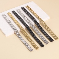 Accesorios de montaje DIY de módulo italiano para el mercado internacional, distintivos, con anillo de diseño libre y collar de pulsera de acero inoxidable
