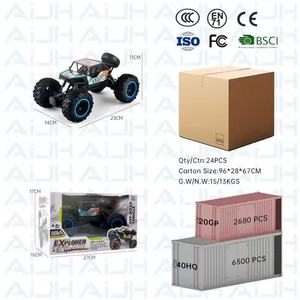 AiJH Camioneta Todoterreno a Control Remoto <span class=keywords><strong>de</strong></span> 2.4G y 4 Canales con Cable USB, Lista para Usar, Auto RC Todoterreno - Product Image 4