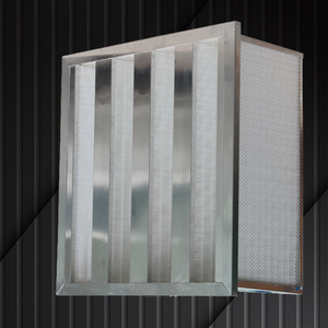 Filtre à air en fibre de verre avec cadre en acier galvanisé - Volume d'air élevé pour HVAC. Convient à tous les types d'usines - Product Image 3