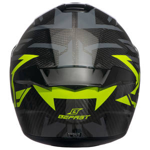 Casco Befast Full Eagle Carbon en carbono amarillo cierre micrométrico L - Product Image 5