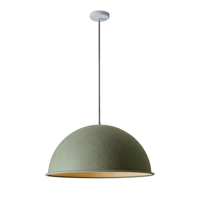 Abat-jour en feutre PET recyclé thermoformé, absorbant le son, pour lampe suspendue ou de table