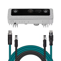 Caméra 3D de profondeur IA OAK-D-Pro-W-PoE originale, grand angle, étanche IP65, vision nocturne à lumière structurée, capteur CMOS, carte SD incluse