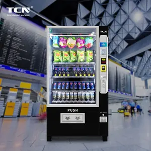 TCN Trường/Văn Phòng/Công Viên Maquinas Expendedoras Trắng/Đen ISO9001 Snack Và Uống Máy Bán Hàng Tự Động