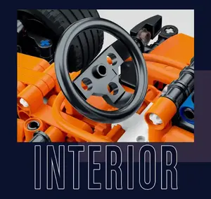 Mork tecnico 025016 RC <span class=keywords><strong>Formula</strong></span> uno <span class=keywords><strong>1</strong></span> Super <span class=keywords><strong>auto</strong></span> <span class=keywords><strong>da</strong></span> <span class=keywords><strong>corsa</strong></span> modello MOC mattoncini <span class=keywords><strong>da</strong></span> costruzione compatibili con 42141 ad alta tecnica - Product Image 3