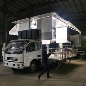 Sinoswan ISUZU sr50 mới Roadshow xe tải sân khấu di động dẫn xe tải sân khấu di động dẫn tường máy phát điện hệ thống âm thanh và hệ thống ánh sáng - Product Image 3