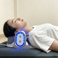 Masseur pour le cou, les épaules et le haut du dos avec chaleur, compression par airbag, shiatsu 4D, télécommande sans fil, minuterie de 15 minutes, pour la maison et le bureau