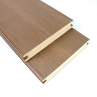 Revêtement de sol extérieur moderne en PVC/ASA co-extrudé, léger, durable, résistant aux fissures et aux moisissures, vente en gros