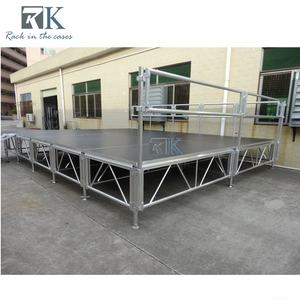 Plate-forme de scène en aluminium pour événements à hauteur réglable - Product Image 2