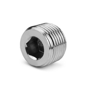 ข้อต่อท่อไฮดรอลิกแบบหกเหลี่ยมสแตนเลส ROKEB เกลียวนอก NPT BSPT 142 - Product Image 1