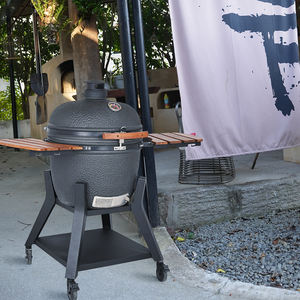 SEB KAMADO Dark Grey XL Large <strong>Professional</strong> <strong>Charcoal</strong> <strong>Grill</strong> Outdoor Bbq Kitchen Barbecue Kamado <strong>Grill</strong> - Product Image 5