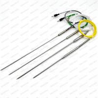 Sonde de température de type K en acier inoxydable 304, OD3x100mm, petite sonde portative longue pour réservoir d'huile