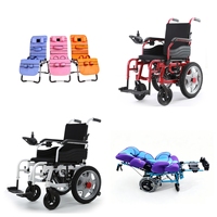 Chaise de douche inclinable pour enfants et adultes à besoins spéciaux, pour la paralysie cérébrale, adaptée aux enfants et aux adultes