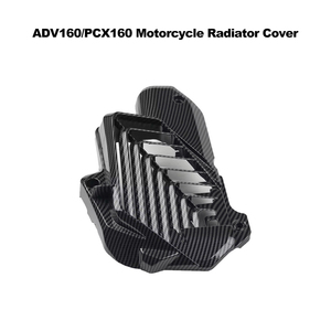 Motocircuit Noir pour ADV160 PCX160 Giorno125, couvercle décoratif de radiateur de réservoir d'eau de brasage, accessoires de <span class=keywords><strong>moto</strong></span>, remplacement - Product Image 2