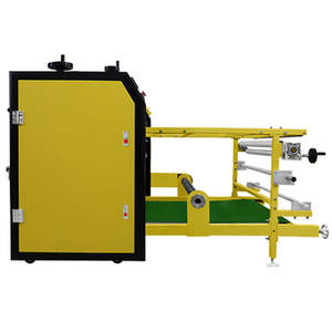 Mini piccolo jc 26b utilizzato in rullo riscaldato 120 <span class=keywords><strong>cm</strong></span> gomma 420mm roll to roll pressa di calore <span class=keywords><strong>1</strong></span>.2m macchina per sublimazione per etichetta patch in pvc - Product Image 4