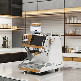 Cafetera y Máquina de Espresso Italiana Profesional de Acero Inoxidable con Sistema de Preparación Programable para Uso Doméstico - Product Image 2