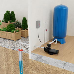 Alta pressão ferro fundido doméstico único estágio centrífuga auto-escorvamento elétrico poço profundo água Jet Pump - Product Image 2