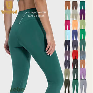 Legging de Yoga 79 % Nylon 21 % Élasthanne, Très Flexible, Taille Haute, Doux et Confortable pour la Course et l'Entraînement - Product Image 1