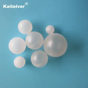Пластиковый полая плавающая канистра-шар для медной промышленности, белый, 1, 1,5, 2, 3 дюйма