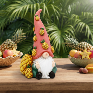 Adorno de Resina Hecho a Mano <span class=keywords><strong>con</strong></span> Diseño de Enano de Frutas, Adorno Pintado para <span class=keywords><strong>Jardín</strong></span> - Product Image 2