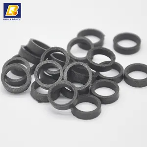 Conductive Silicone Gray Conductive Silicone O Ring Nickel Plated Graphite Moulded Flat O Ring Customized Conductive Ni-C Silicone O Ring