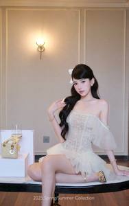 Ruffle Sleeve Embroidered Party Sweet <b>Tight</b> Waist Mini Length 100% Polyester Organza for FLOWER LACE DRESS MESH LAYER Vintage - Product Image 2