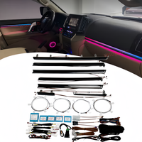 Éclairage ambiant LED pour l'intérieur de la voiture, accessoires de voiture, panneau de garniture pour Toyota Land Cruiser 2010-2021
