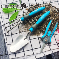 Ensemble d'outils de jardin RHINOCEROS, transplanteur, truelle, cultivateur, outils de jardinage à main, gadgets de jardin, outils pour plantes, 3 pièces/ensemble