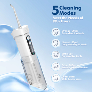 เครื่องทำความสะอาดฟันแบบ4โหมดเครื่อง<span class=keywords><strong>2025</strong></span>น้ำไหมขัดฟันแบบไร้สาย300มล. เครื่องล้างช่องปากไฟฟ้า