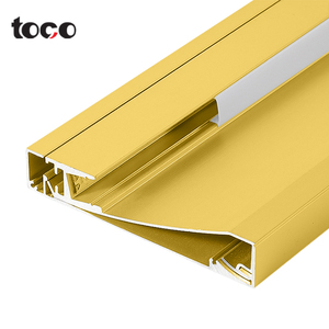 Plinthes en aluminium LED personnalisées de haute qualité TOCO avec profilé en aluminium éclairé pour le revêtement de sol - Product Image 2