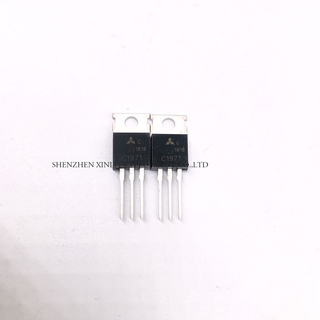 High Quality NEW 2SC1971 C1971 2A/35V High Frequency Transmitting Transistor ICs Product TO-220 Package