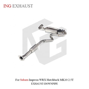 Sistema de Escape Valvetronic de Acero Inoxidable ING para Subaru <span class=keywords><strong>Impreza</strong></span> WRX <span class=keywords><strong>Hatchback</strong></span> MK10 2.5T, Piezas de Alto Rendimiento al por Mayor - Product Image 5