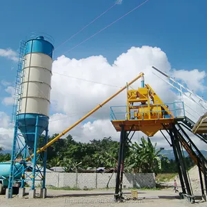 Preço de fábrica chinesa de pequena escala planta de mistura de concreto para venda