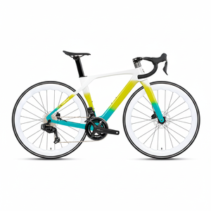 Bicicleta de Ciudad de Carreras T10pro -2rd <span class=keywords><strong>TWITTER</strong></span> de Fibra de Carbono Completa, 24 Velocidades, Hardtail, Freno de Disco Hidráulico, Rueda de Carbono 700c Inalámbrica - Product Image 1