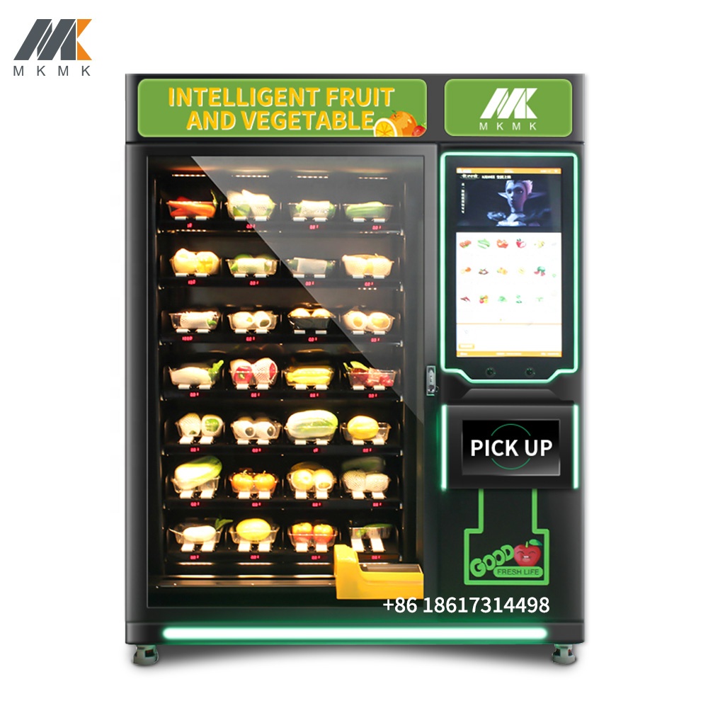 Robotic Salad Vending Machine 24/7 Fresh Food Automation
