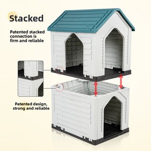 Caseta para Perros y Gatos de Doble Capa, Universal para las Cuatro Estaciones, Transpirable, Casa para Perros / Casa para Mascotas - Product Image 3