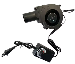 9733 <strong>12V</strong> <strong>DC</strong> Blower Large Air R Barbecue &amp; Wood Stove Fan And Ultra-high Rotational Speed, 6000 - 8000. Metal <strong>Motor</strong> Housing - Product Image 1