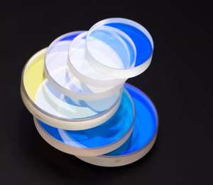 กระจกออปติคอล BK7เลนส์แบนใช้รังสียูวีซิลิกาควอตซ์ผสมด้วยเลเซอร์ใช้รังสียูวีใช้ป้องกันหน้าต่างปรับแต่งได้ - Product Image 1