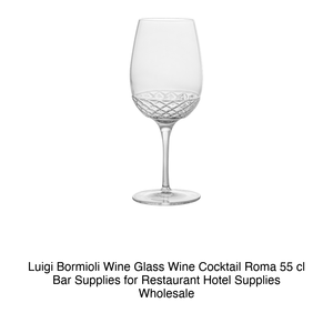 Copa de Vino para Cócteles 55 cl Roma 1960 H 22.2 cm Ø 9 cm Luigi Bormioli - Product Image 2
