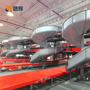 Luhui duy nhất nhập CHUTE Modular cài đặt máng xoắn ốc trượt cho nhỏ lớn hành lý bưu kiện hộp polybag thương mại điện tử - Product Image 6