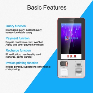 Máy ATM Ngân Hàng Bán Lẻ Màn Hình Cảm Ứng Hệ Thống <span class=keywords><strong>Pos</strong></span> Thiết Bị Đầu Cuối Thanh Toán Máy Với Máy In - Product Image 4