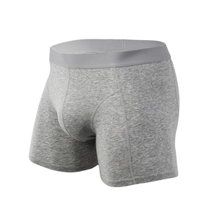 Оптовая продажа, мужские трусы-боксеры из мягкого хлопка QUW21068 - Product Image 2